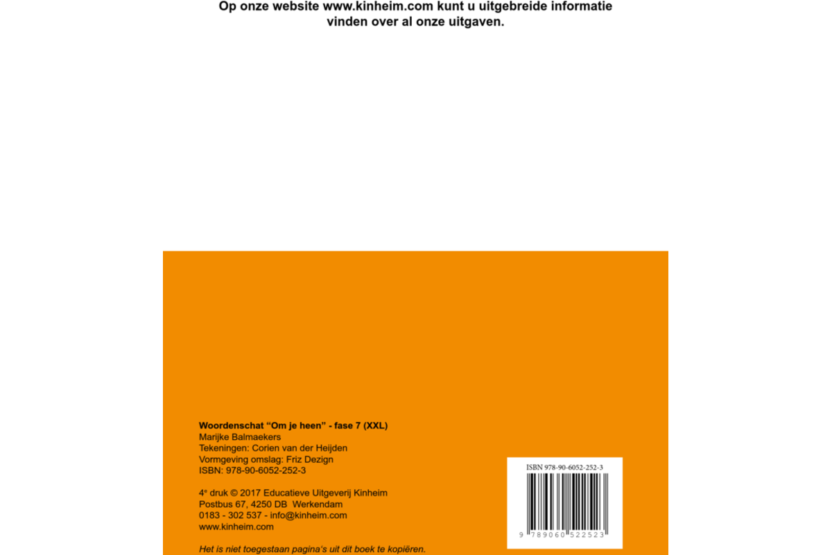 Woordenschat fase 7