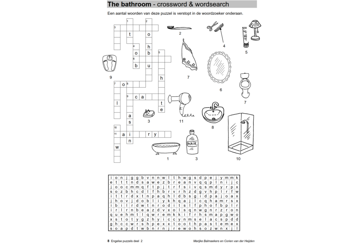 Engelse puzzels 2 (5 stuks)