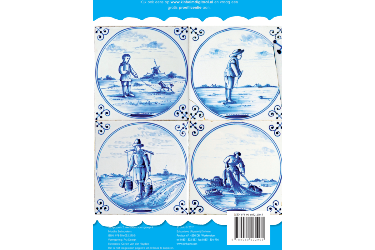 Taalpuzzels 2 groep 4 (5 stuks)