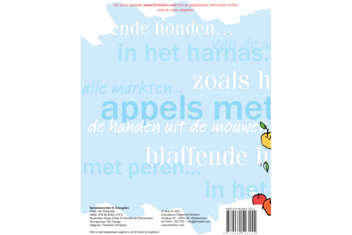 Spreekwoorden & Gezegden (5 stuks)