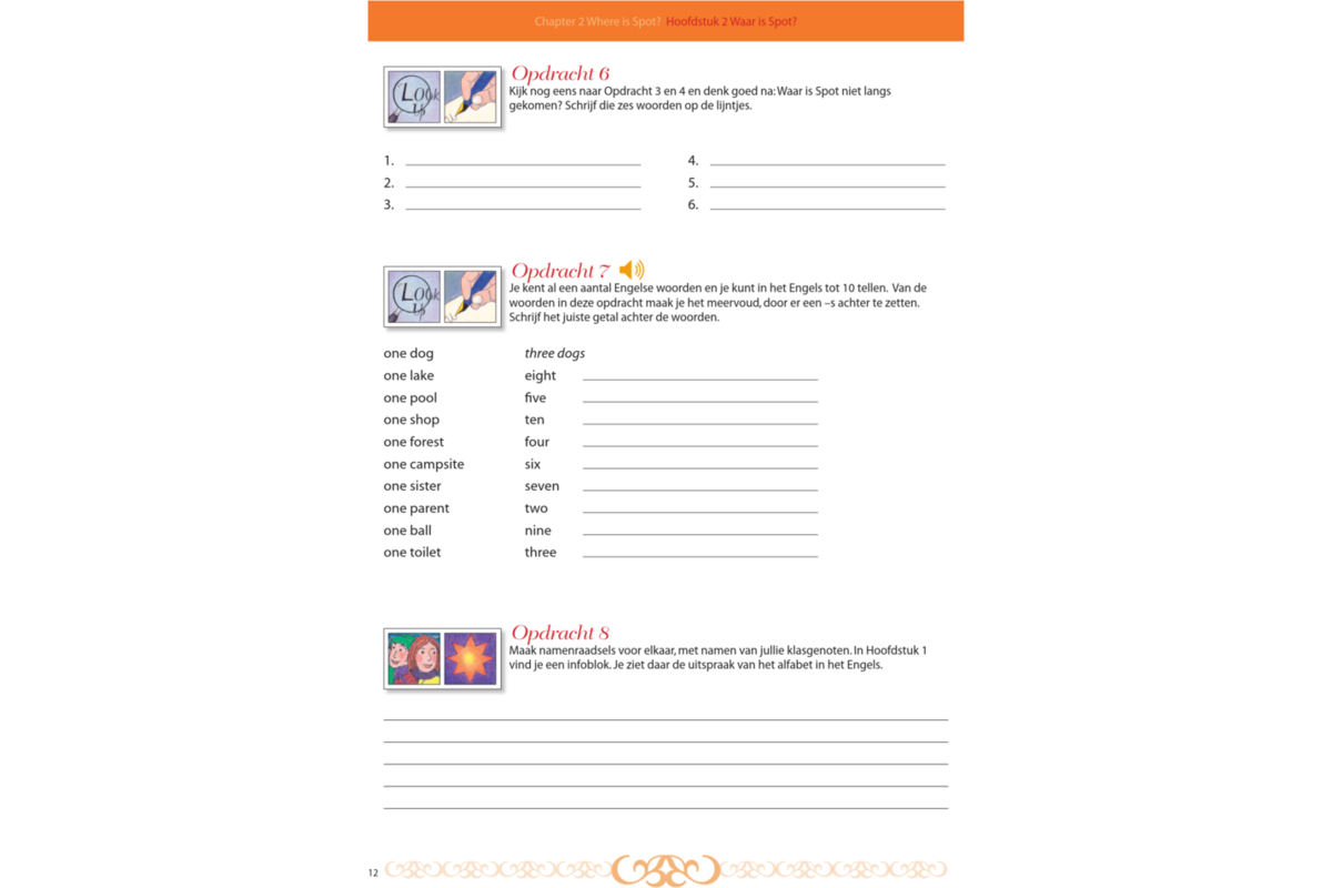 Blokboek Engels A (5 stuks)