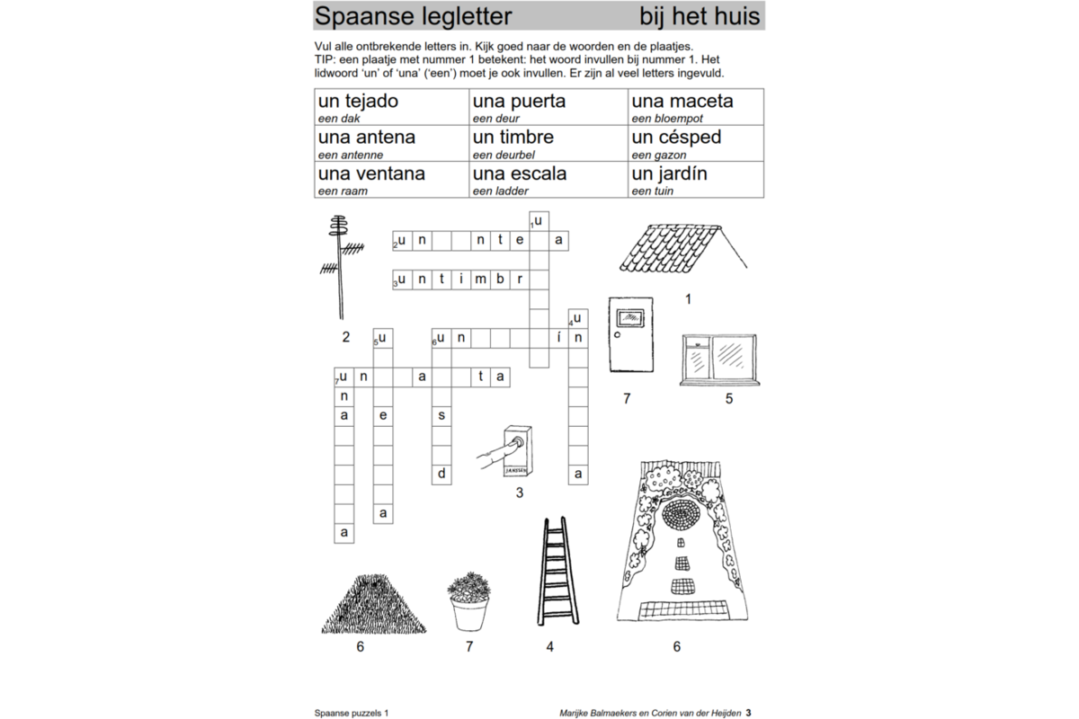 Spaanse puzzels 1