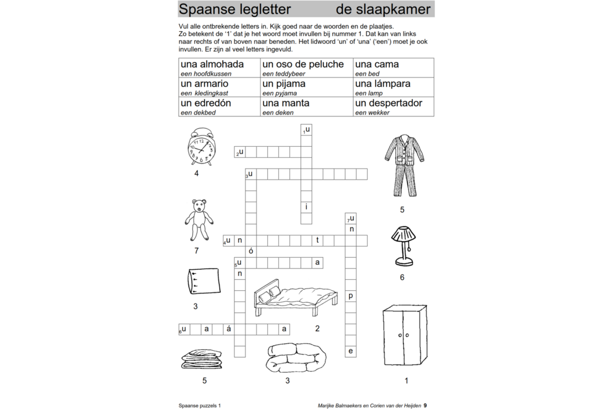 Spaanse puzzels 1