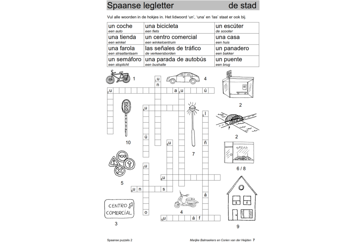 Spaanse puzzels 2 (5 stuks)
