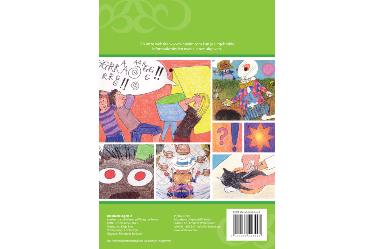 Blokboek Engels D (5 stuks)