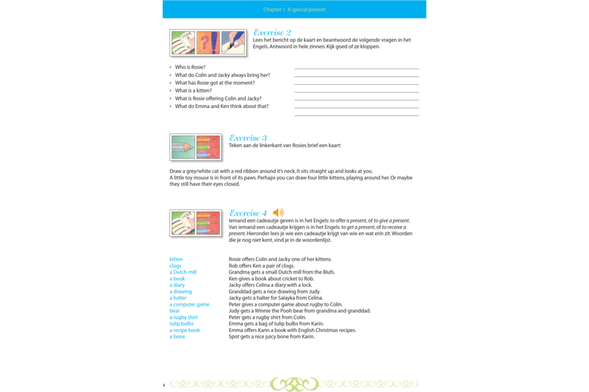 Blokboek Engels D (5 stuks)