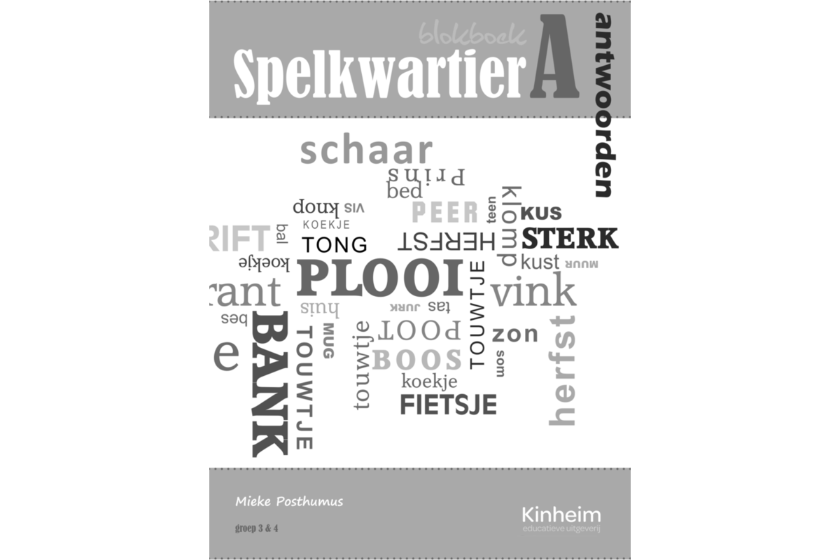 Blokboek spelkwartier A groep 3 - 4 antwoorden