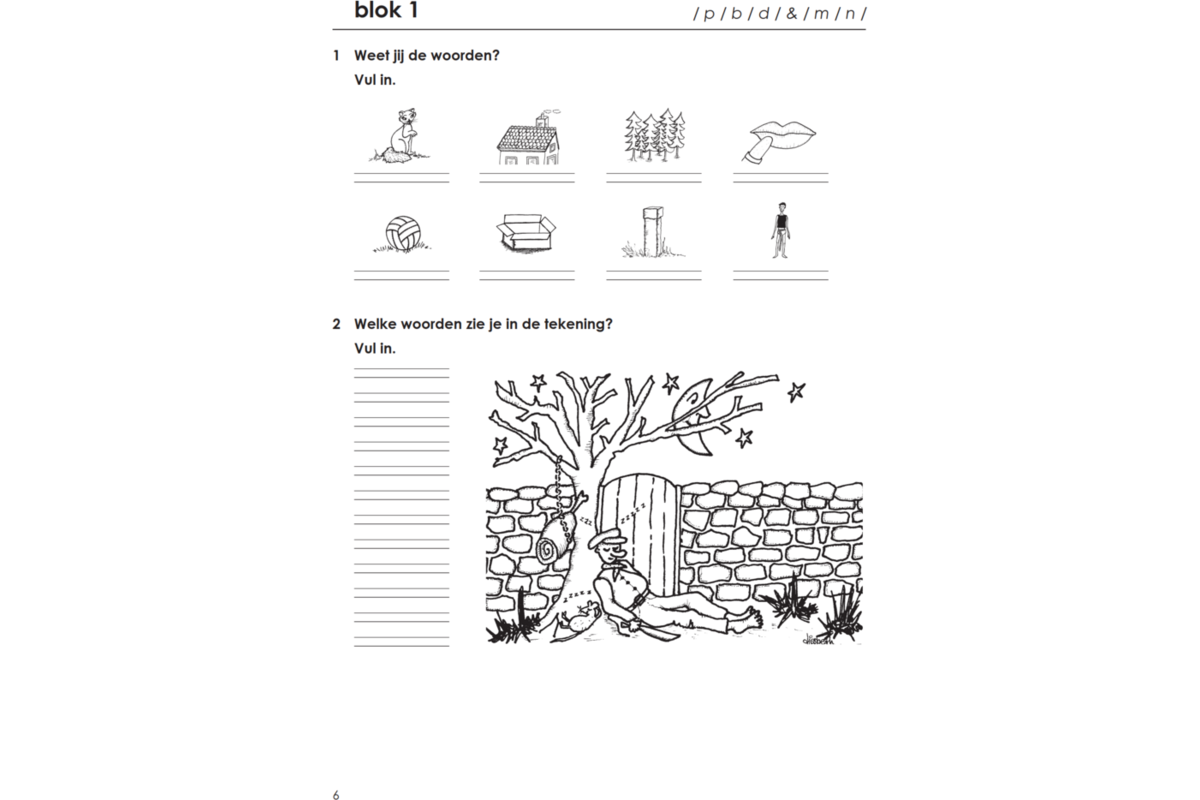 Blokboek spelkwartier B groep 4 - 5 (5 stuks)