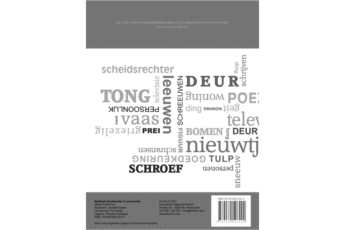 Blokboek spelkwartier C groep 5 - 6 antwoorden