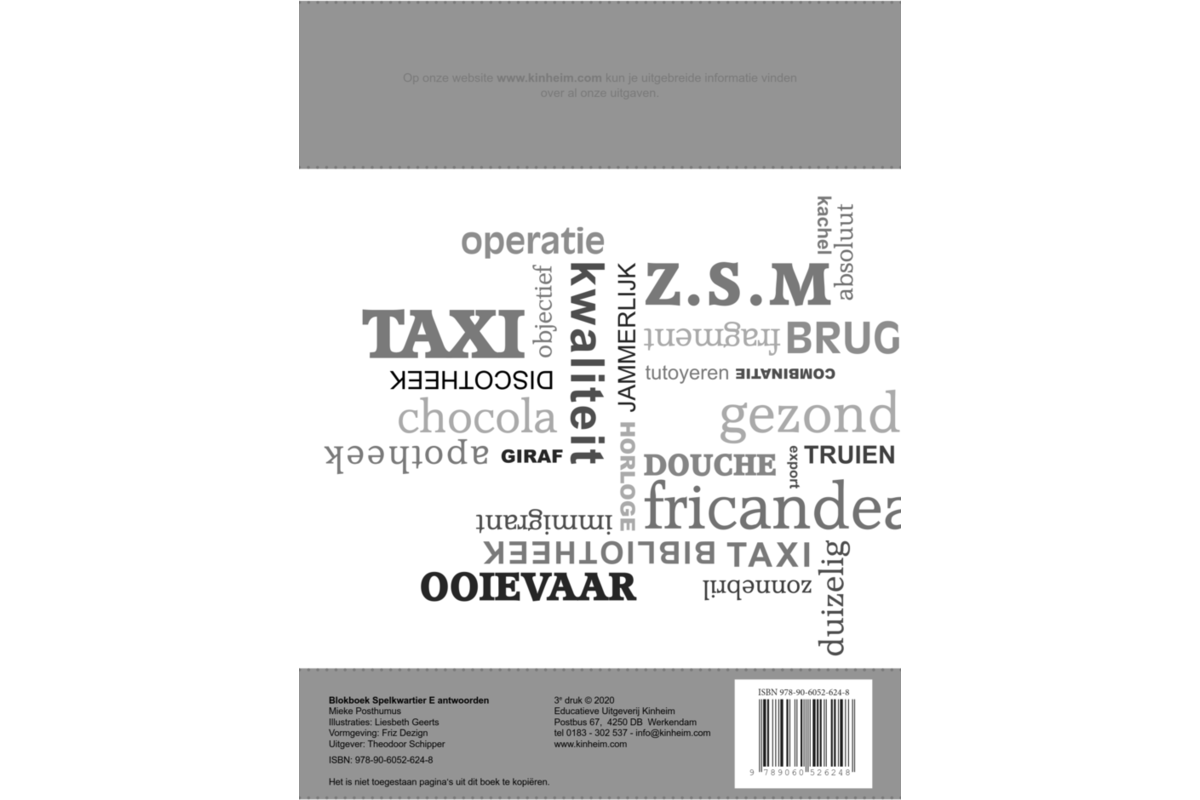 Blokboek spelkwartier E groep 7 - 8 antwoorden