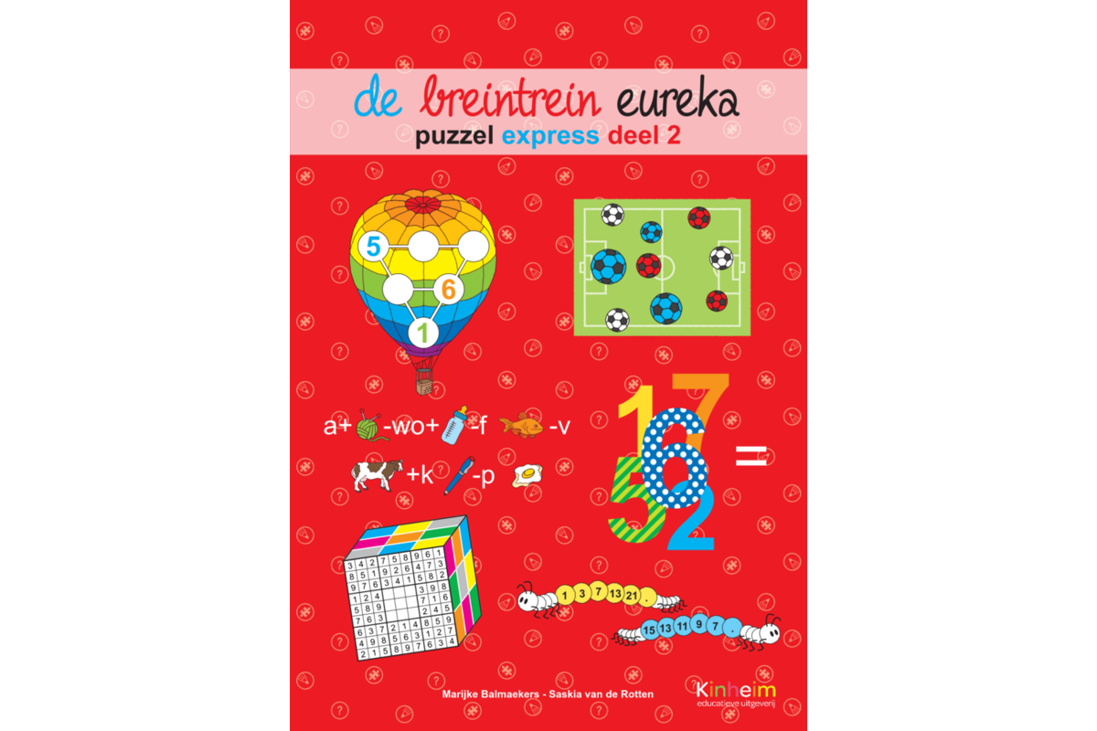 De breintrein eureka 2 groep 2-3 (5 stuks)