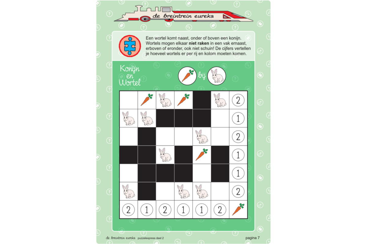 De breintrein eureka 2 groep 2-3 (5 stuks)