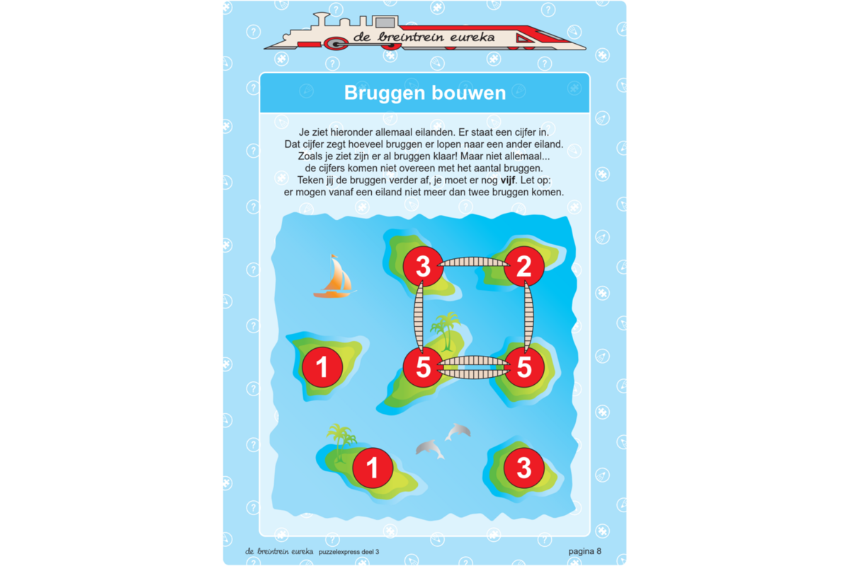 De breintrein eureka 3 groep 3-4 (5 stuks)