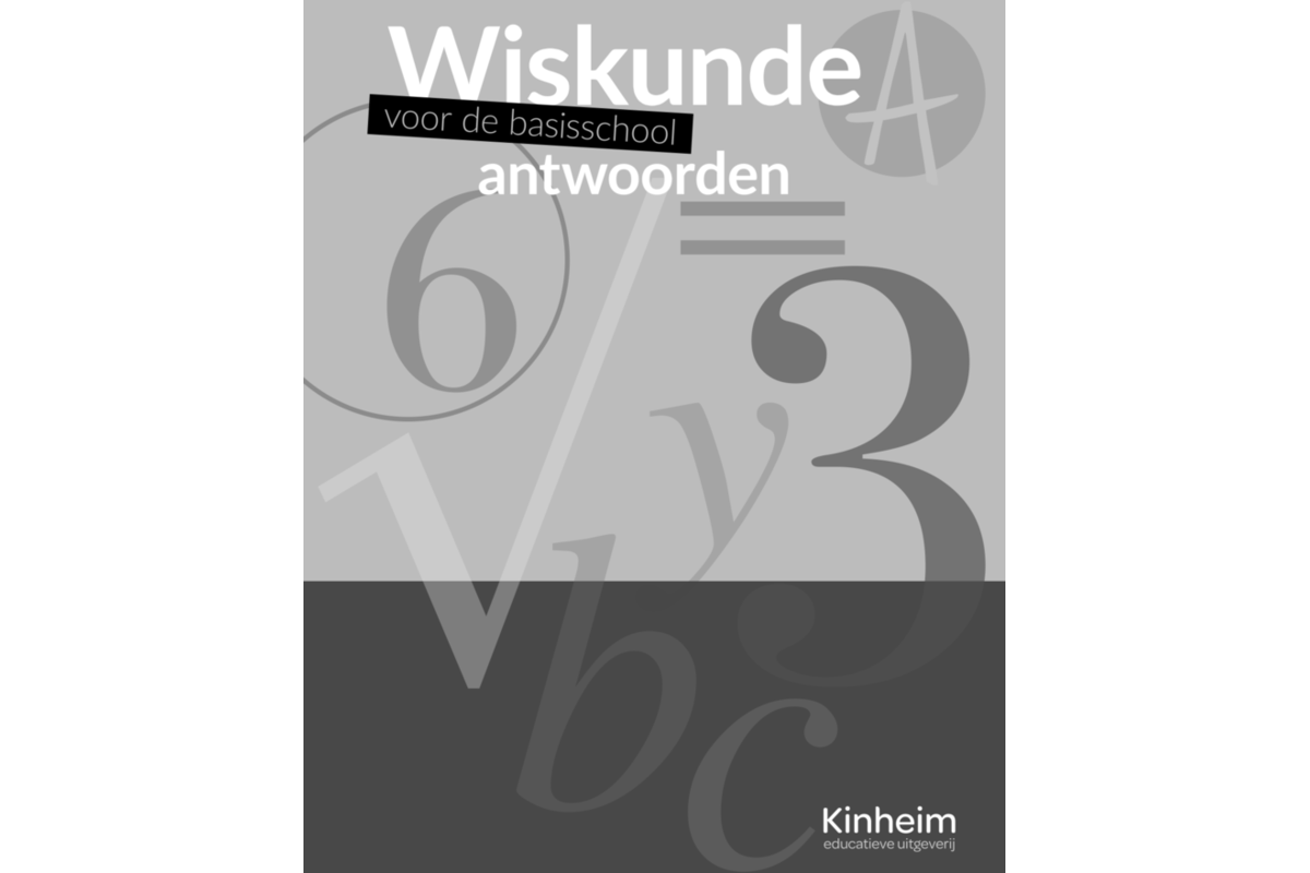 Blokboek Wiskunde voor de Basisschool A antwoorden