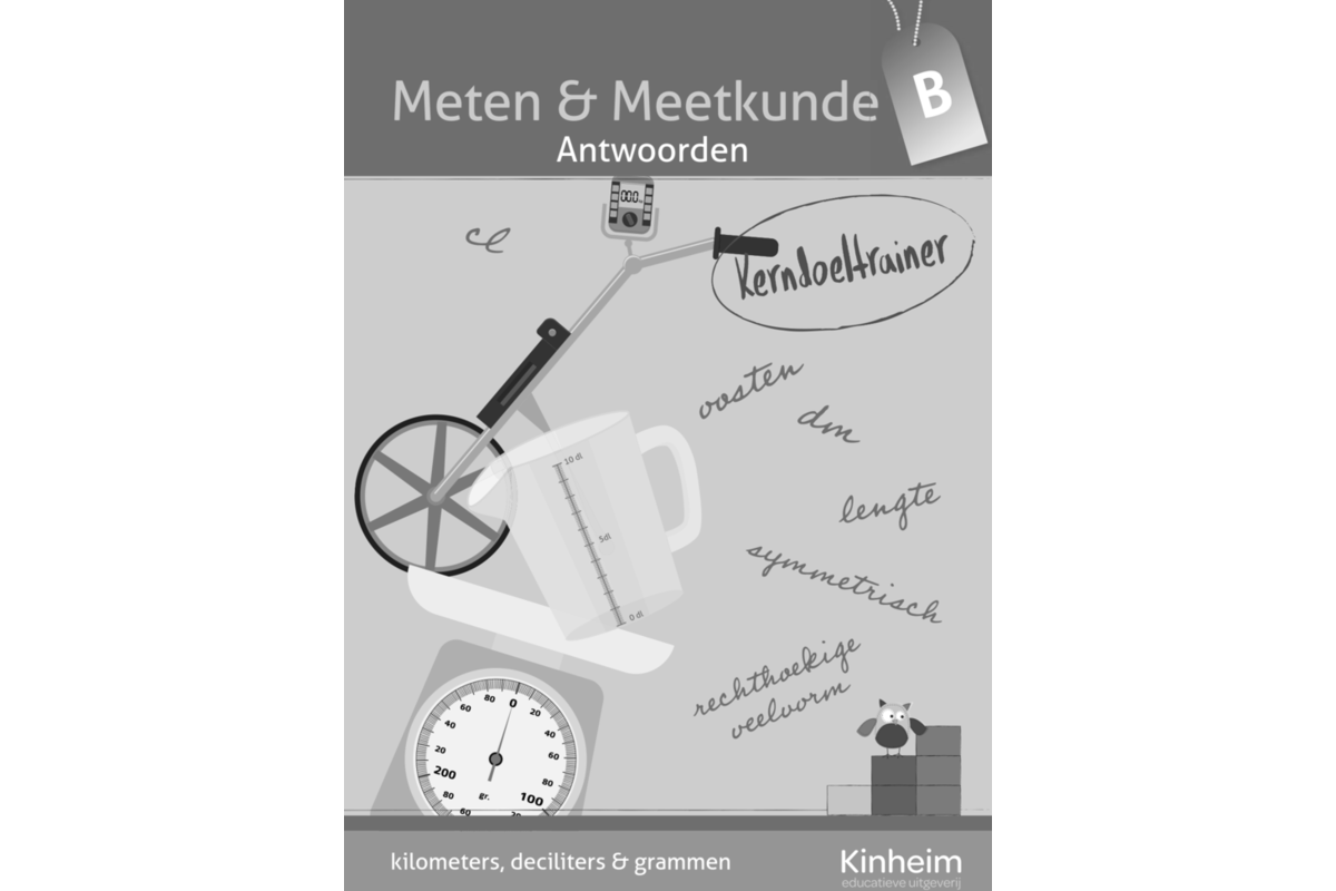 Kerndoeltrainer Meten & Meetkunde B antwoorden