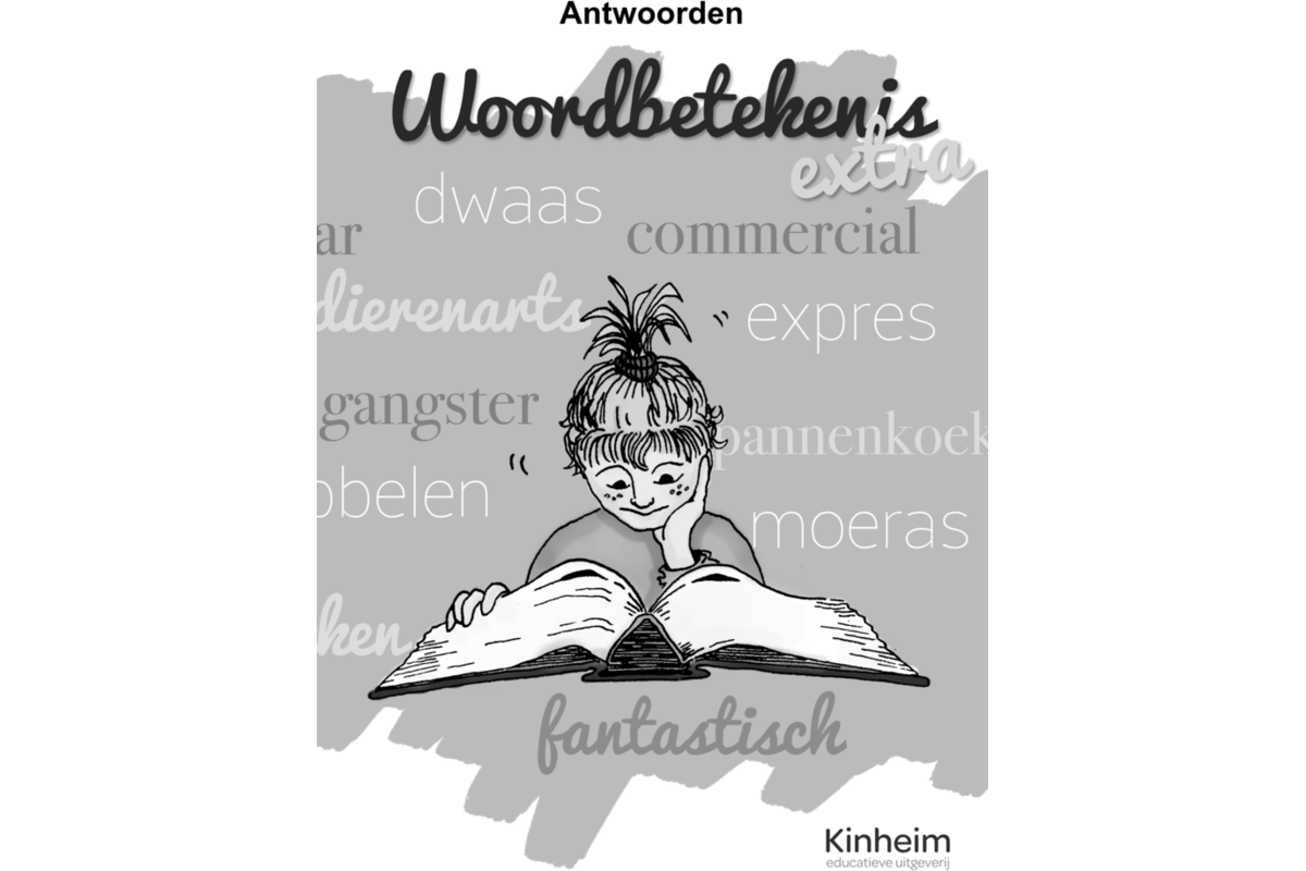 Woordbetekenis Extra Antwoorden