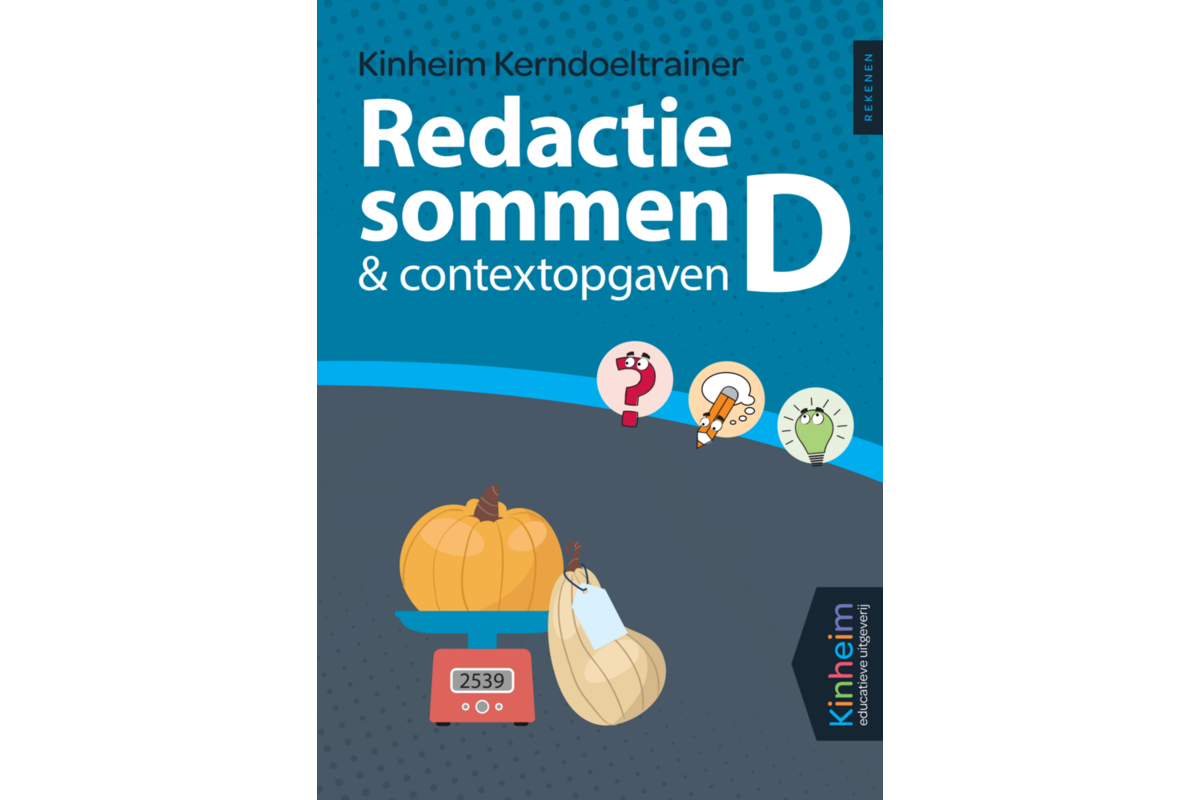 Kerndoeltrainer Redactiesommen & Contextopgaven D (5 stuks)
