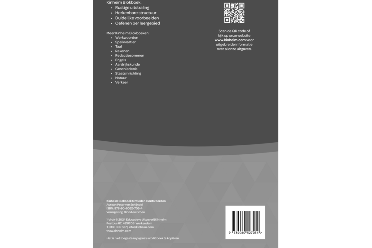 Blokboek Ontleden II antwoorden