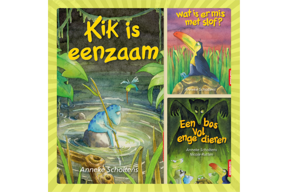 Boemerang Kik en zijn vrienden, 3 delen