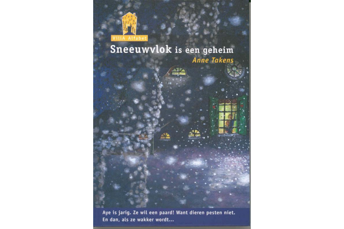 Villa alfabet oranje 1 - Sneeuwvlok is een geheim