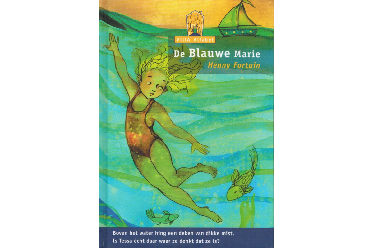 Villa alfabet oranje 7 - Blauwe Marie