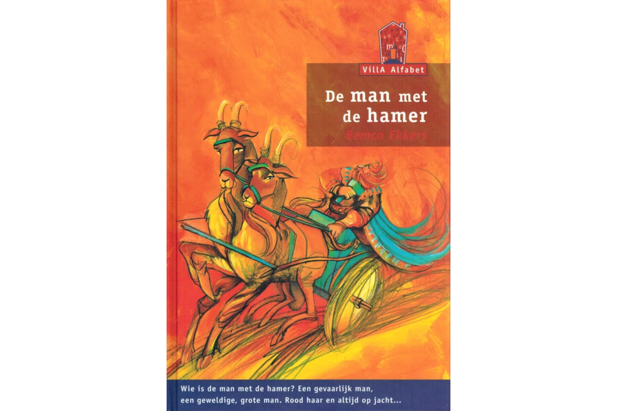 Villa alfabet rood 2: man met de hamer