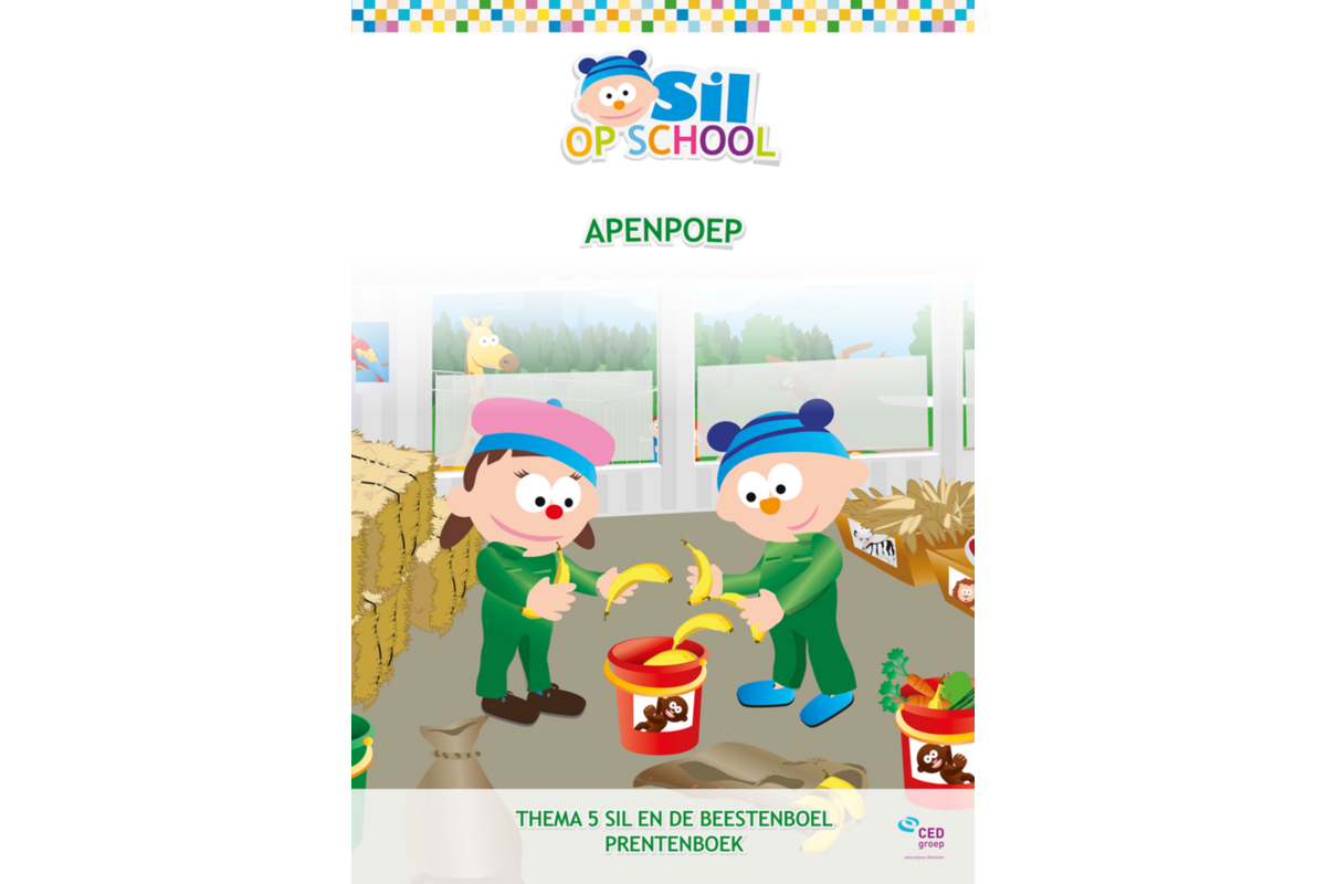 Sil op school Prentenboek  Apenpoep