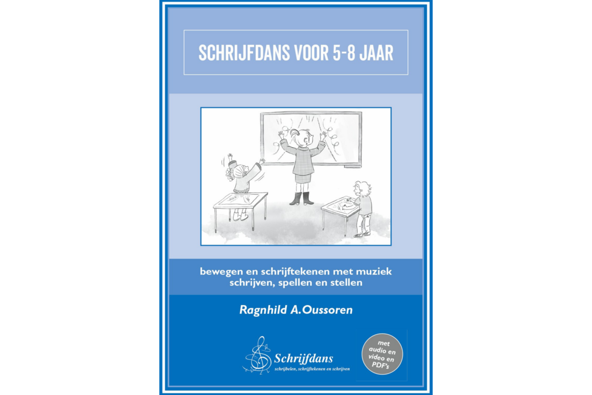 Schrijfdans voor 5-8 jaar bewegen en schrijftekenen met muziek