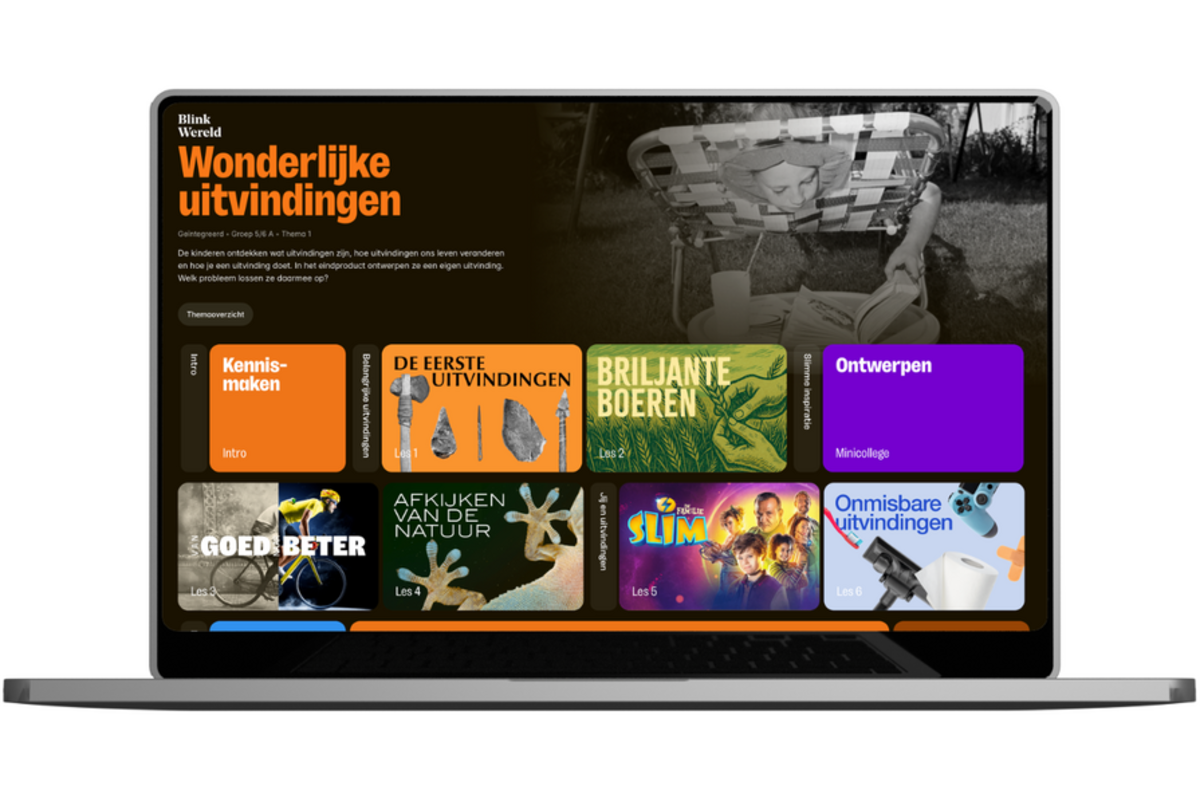 Blink Wereld geintegreerd schoollicentie groep 5/6