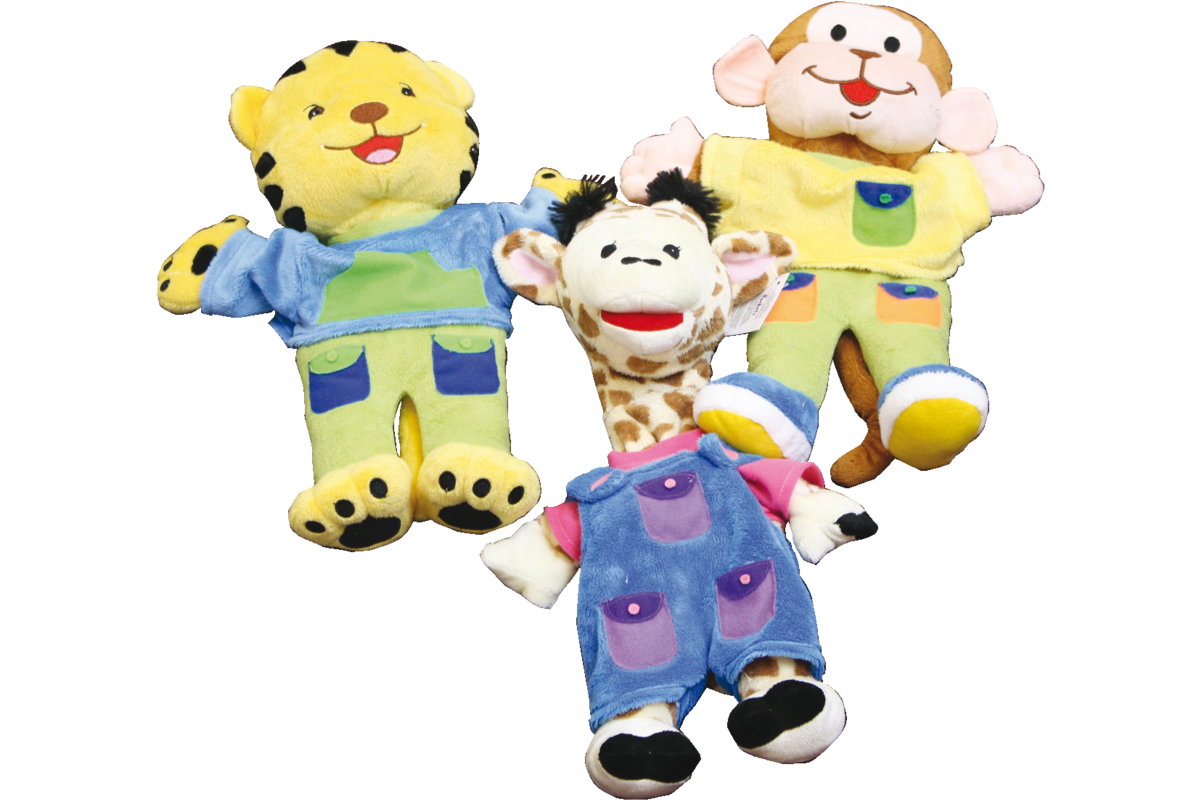 iPockets groep 1-2 handpop monkey