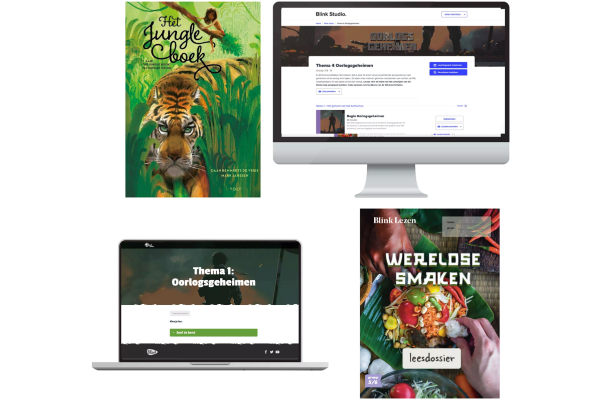 Blink Lezen Leerpakket LEERKRACHT combinatiegroep 6/7 - jaar 2