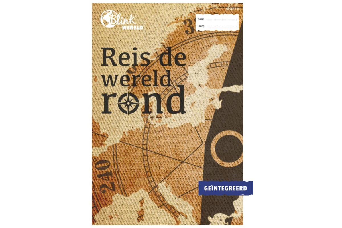 Blink Wereld Geïntegreerd Logboek groep 7/8 A thema 5: Reis de wereld rond (5 stuks)