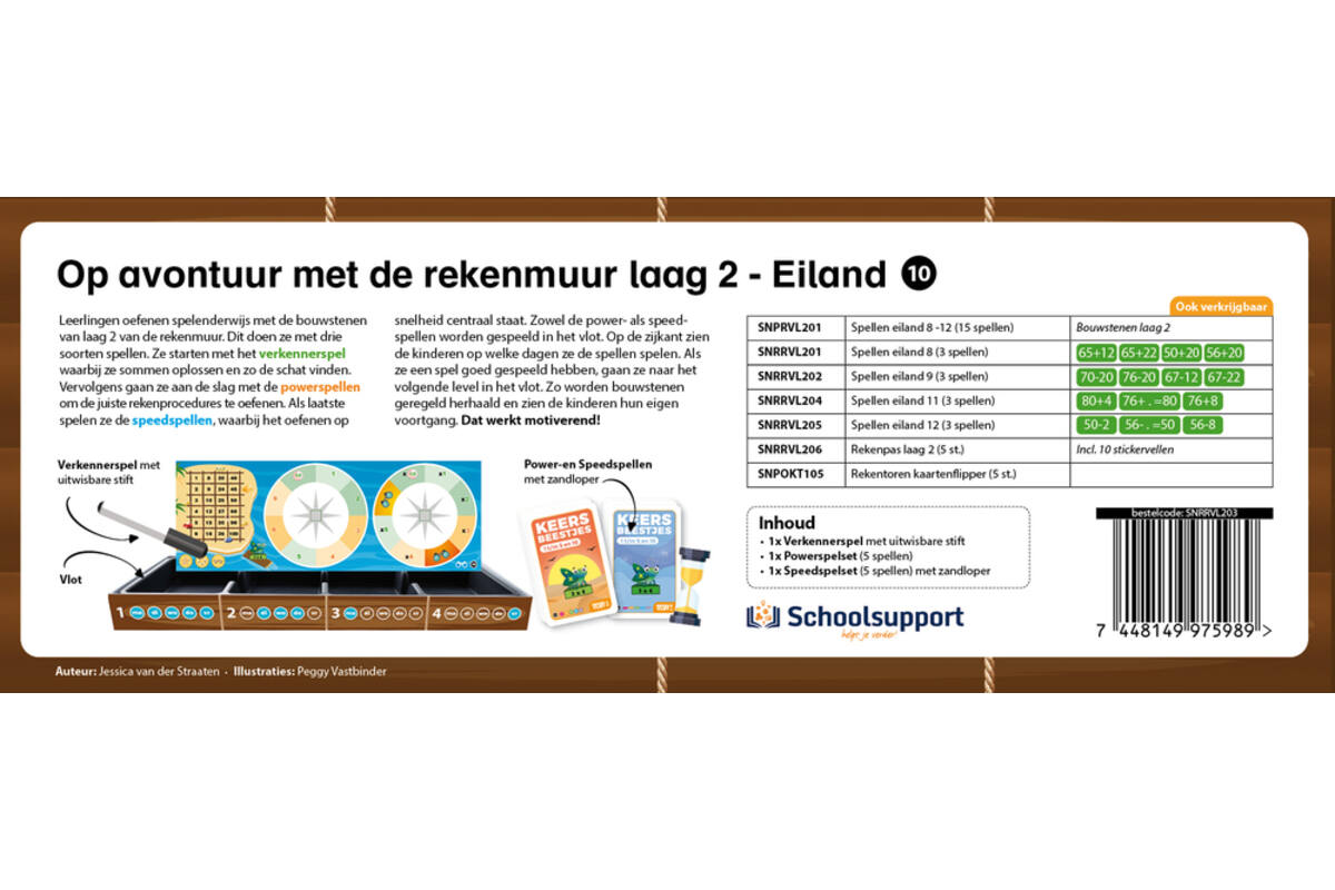 Rekenvlot laag 2 Spellen eiland 10