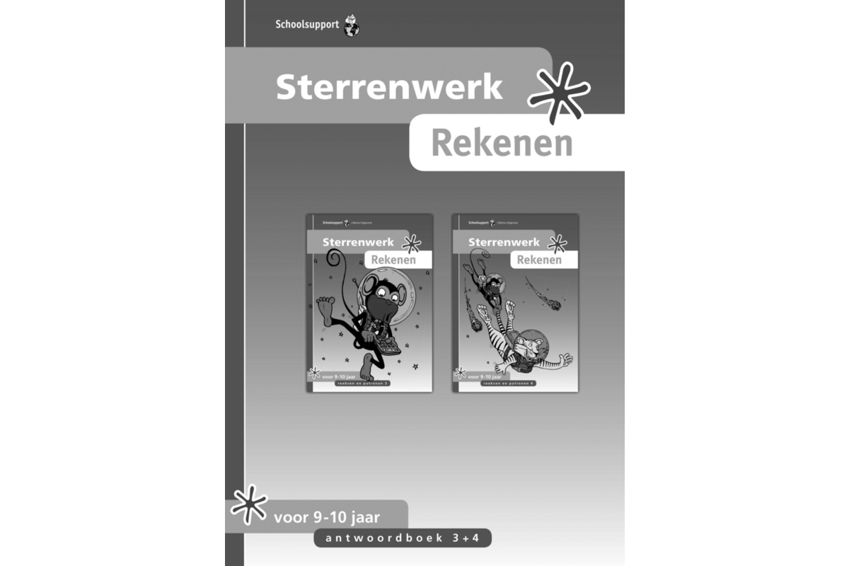 Sterrenwerk rekenen reeks/patronen - antwoordenboek C