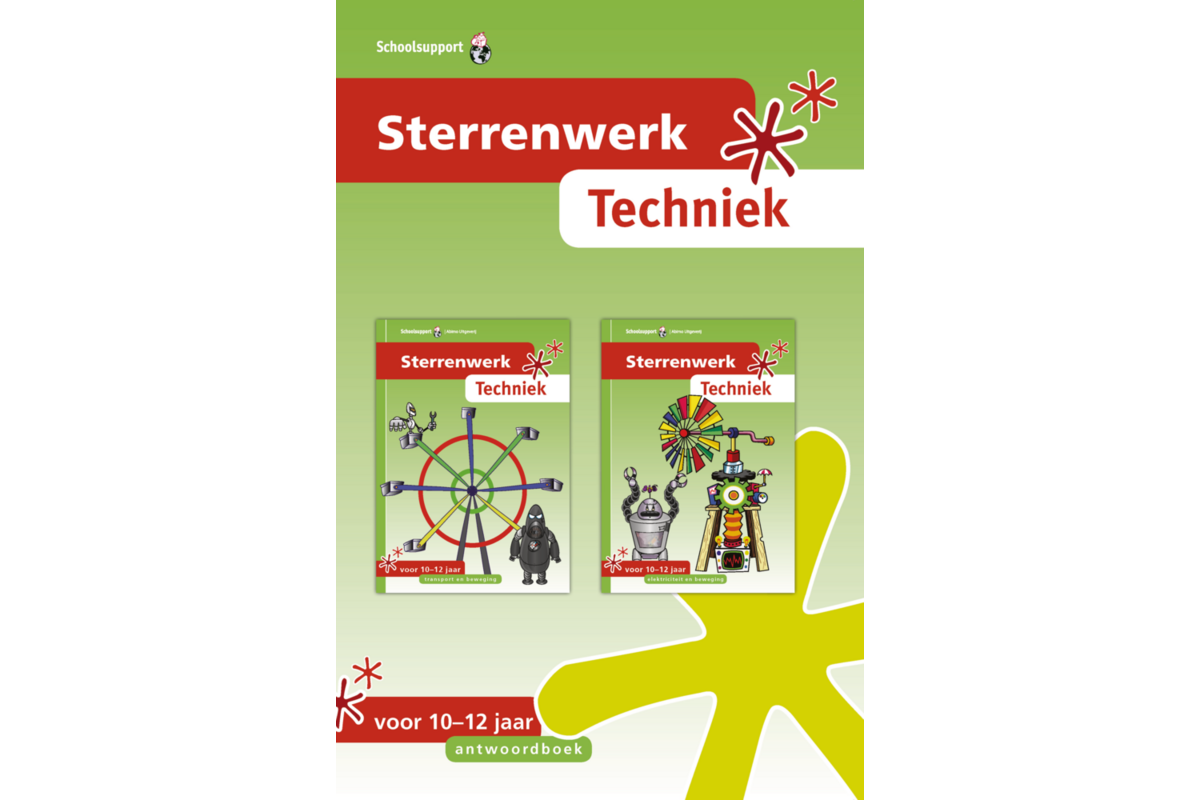 Sterrenwerk techniek ** - 10-12 jaar - antwoordenboek B