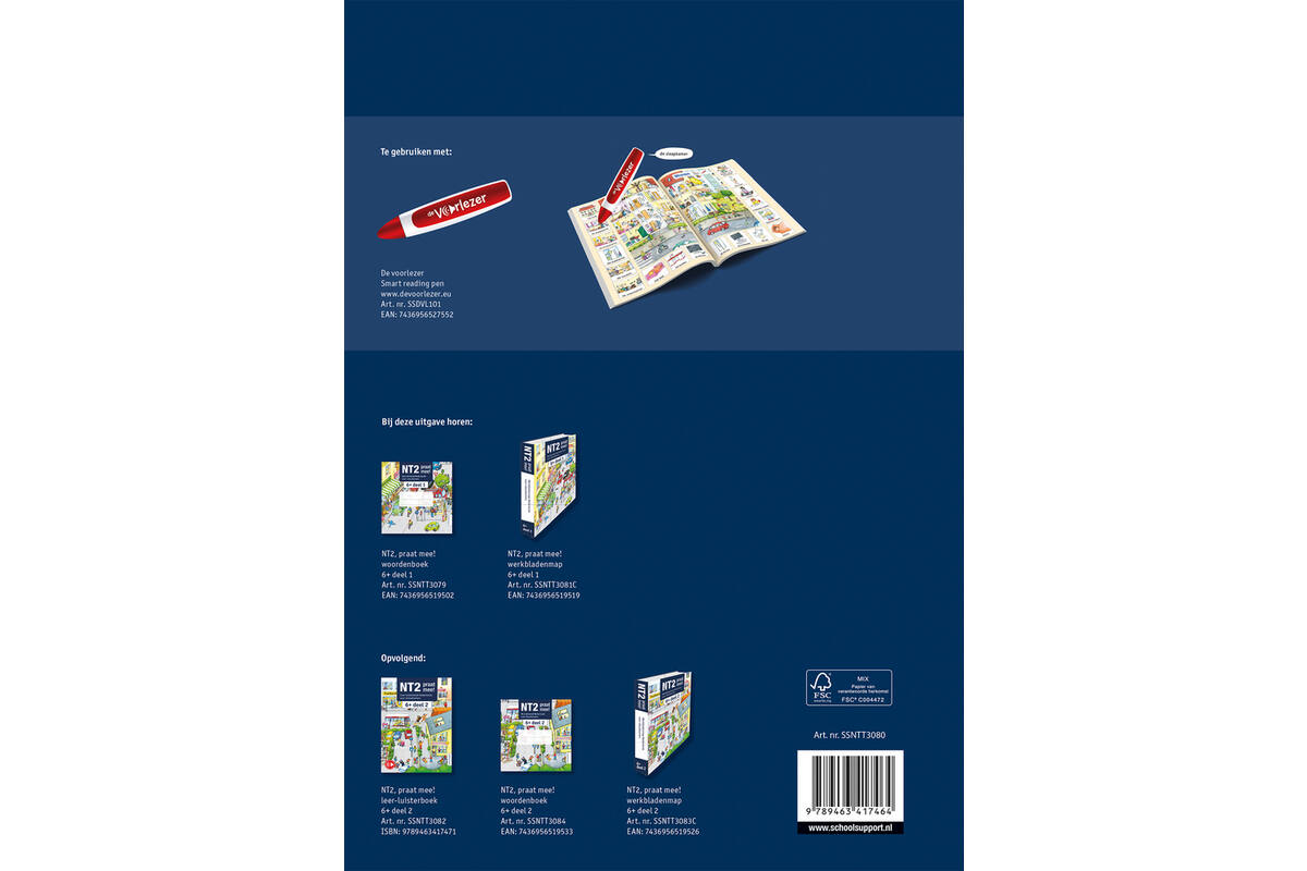 NT2, Praat mee!, leer- en luisterboek 1 (6+)