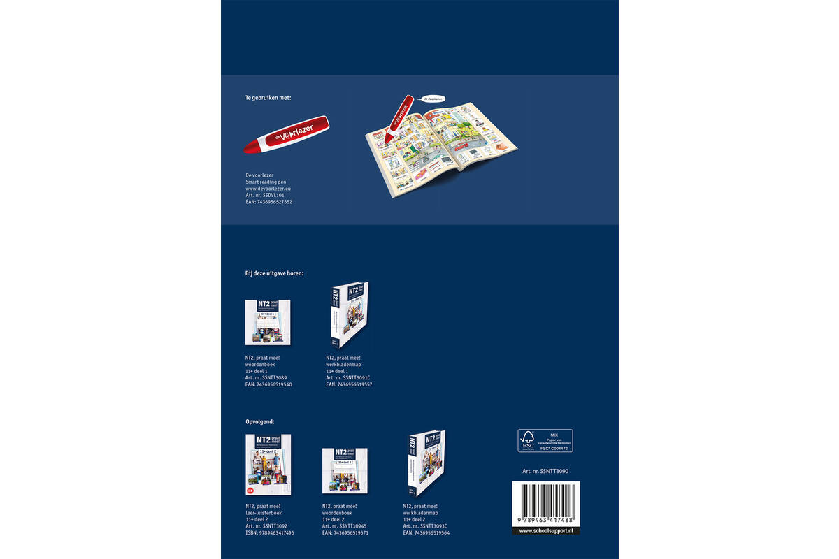 NT2, Praat mee!, leer- en luisterboek 1 (11+)
