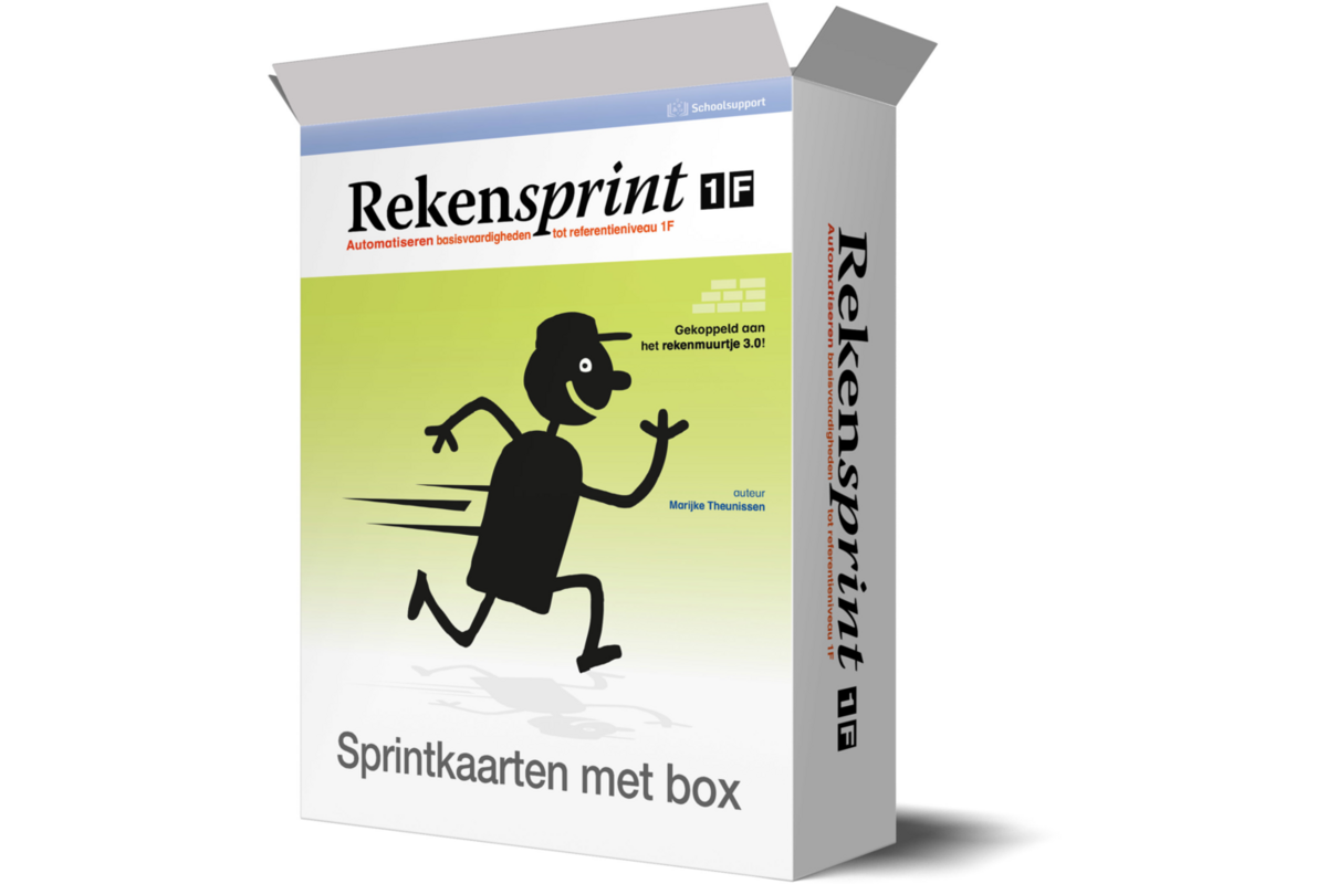 Rekensprint 1F - Sprintkaarten + Box