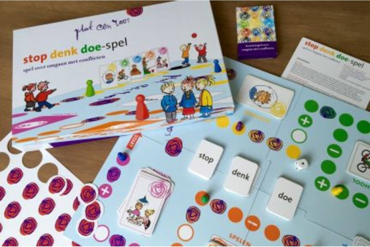 Stop denk doe - bordspel