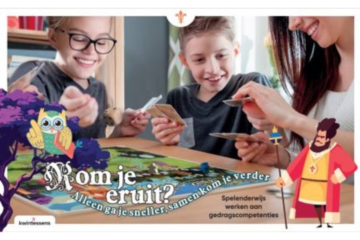 Kom je eruit? - bordspel