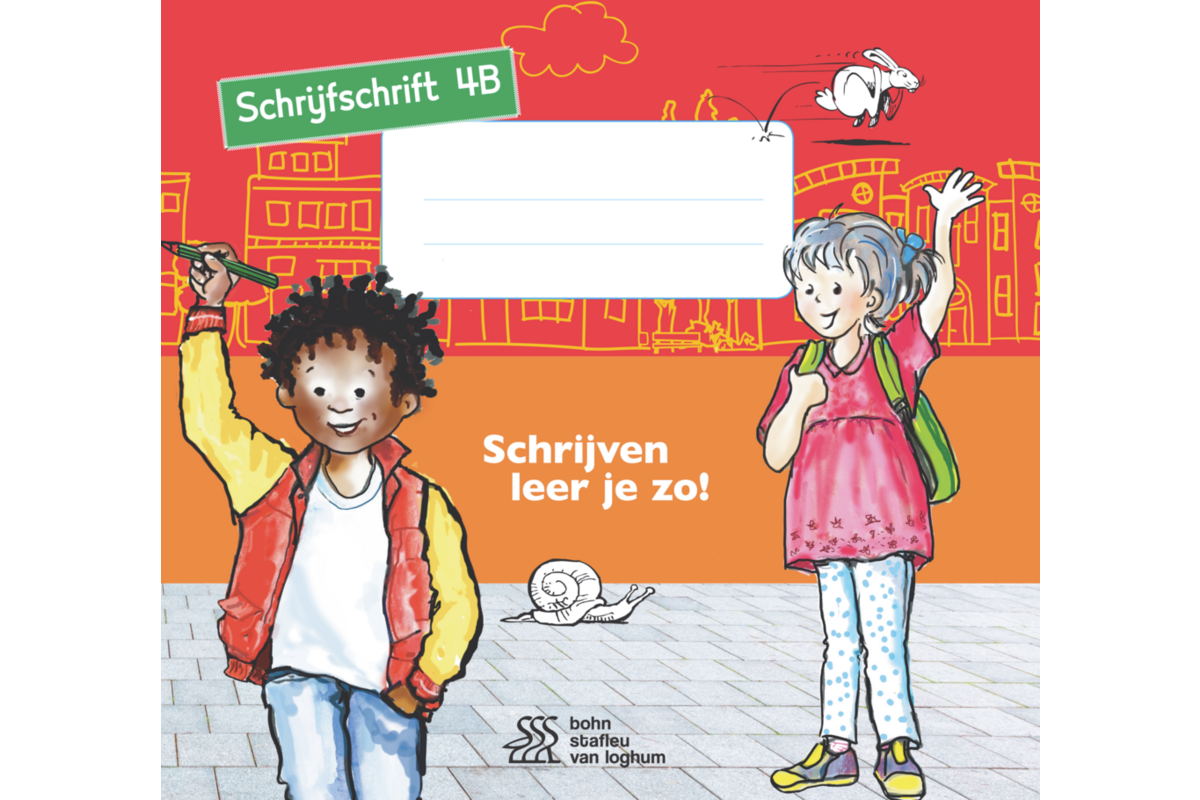 Schrijven leer je zo groep 4 schrijfschrift 4B (5 stuks)