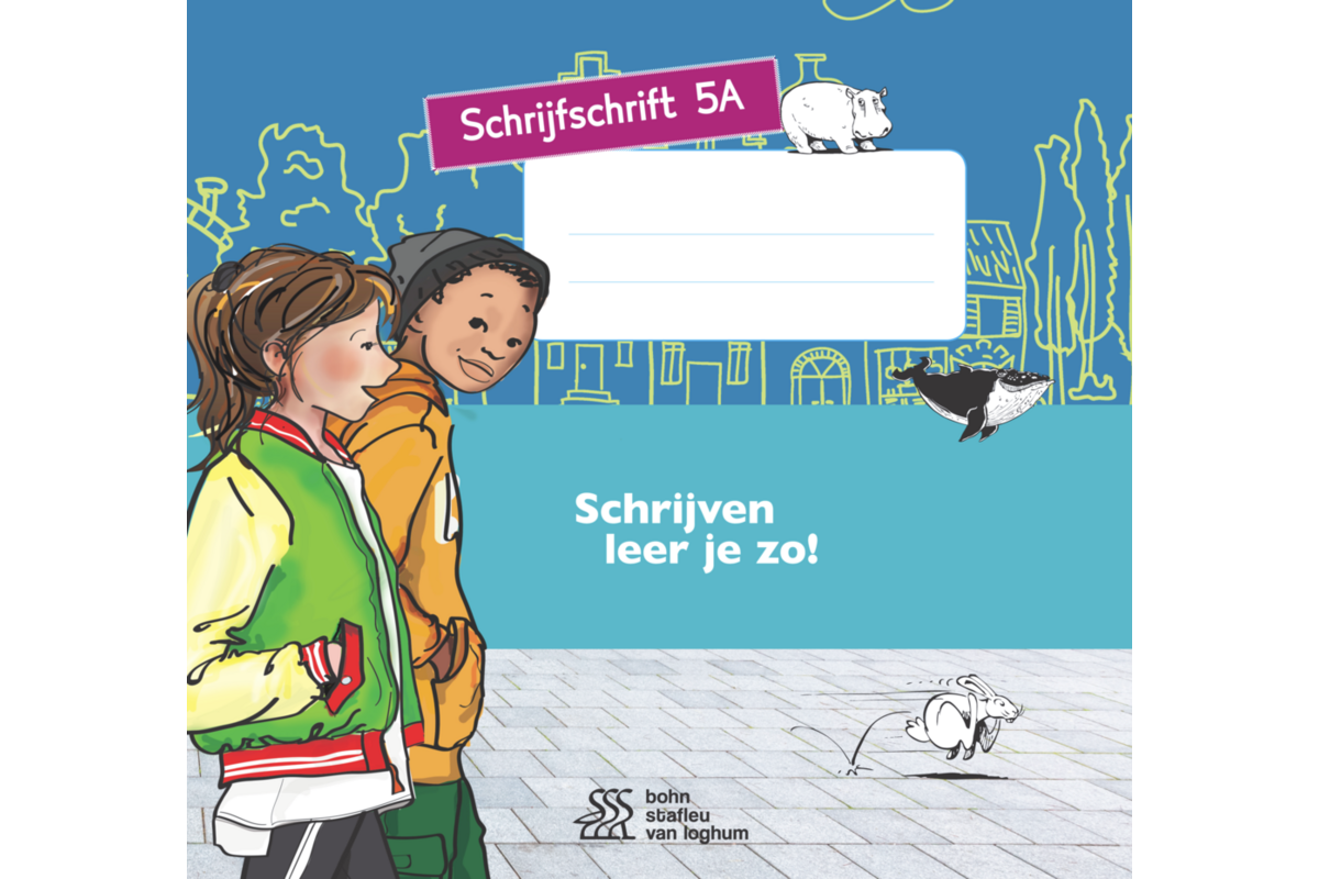 Schrijven leer je zo groep 5 schrijfschrift 5A (5 stuks)