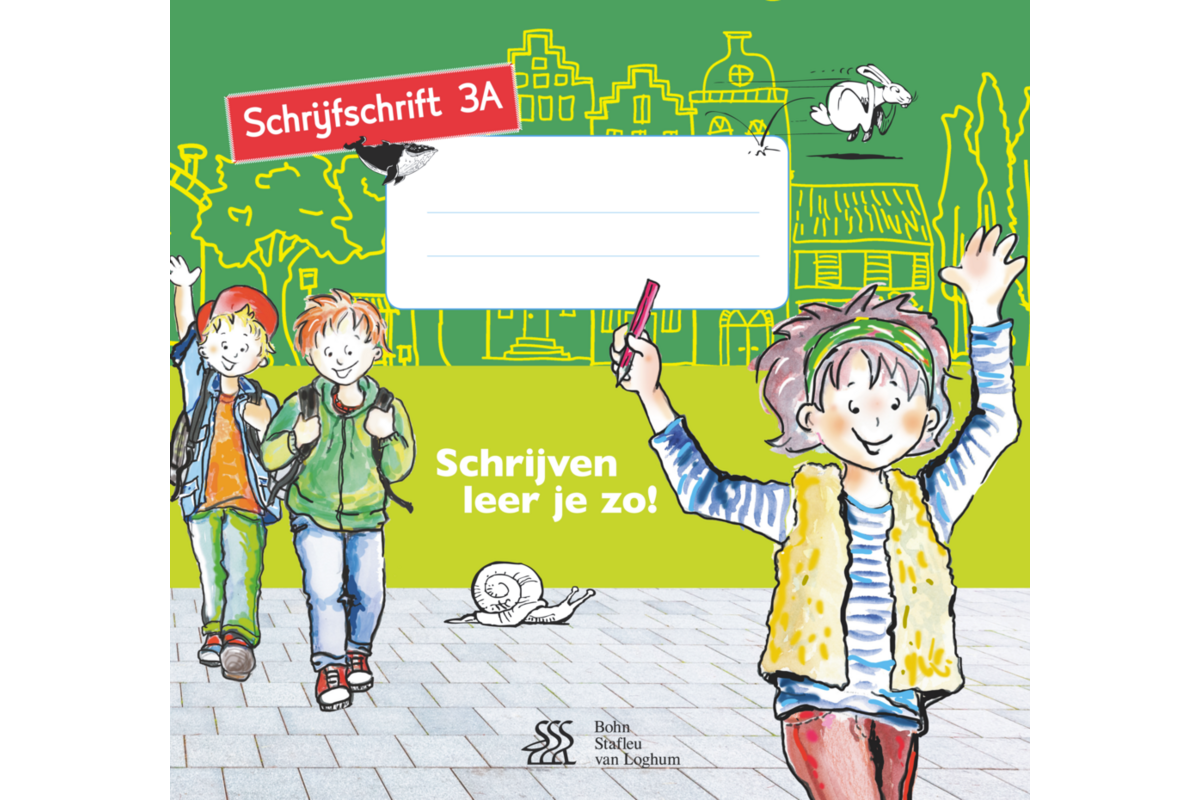 Schrijven leer je zo groep 3 schrijfschrift 3A (5 stuks)