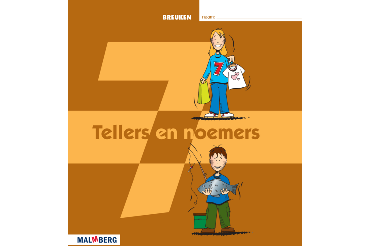 Tellers en noemers groep 7 werkboek (5 stuks)