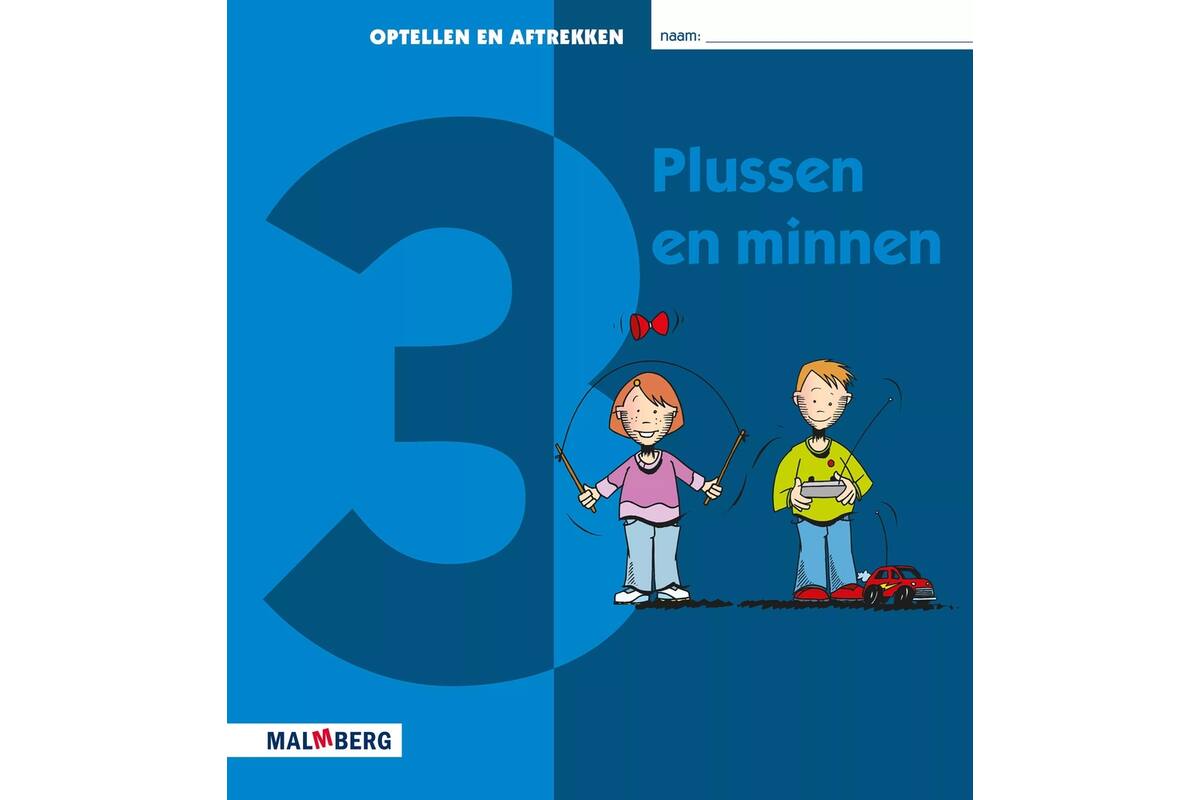 Plussen en minnen groep 3 werkboek (5 stuks)