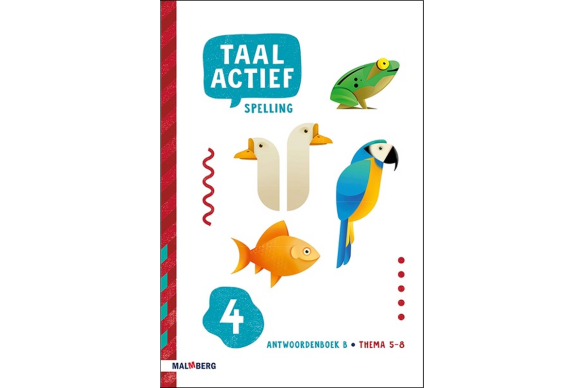 Taal actief 5 Spelling antwoordenboek B groep 4