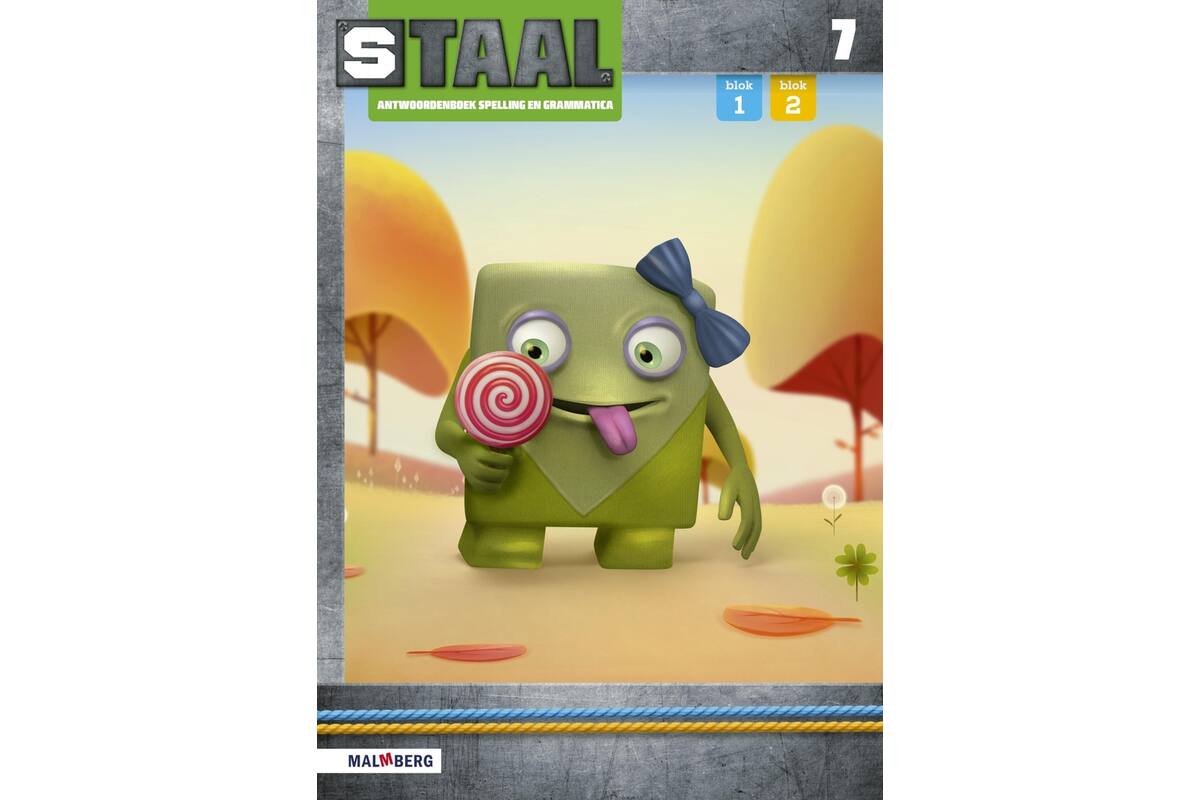 Staal 2 Spelling groep 7 antwoordenboek blok 1-4