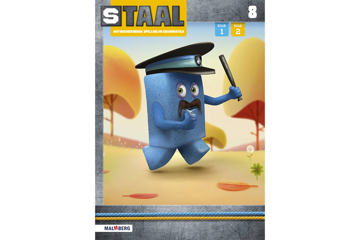 Staal 2 Spelling groep 8 antwoordenboek blok 1-4