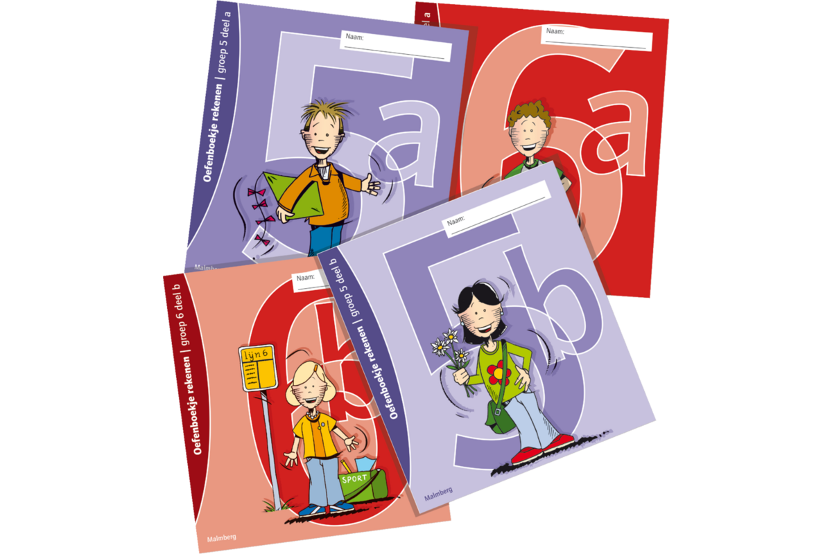 Oefenboekje rekenen A groep 3 (5 stuks)