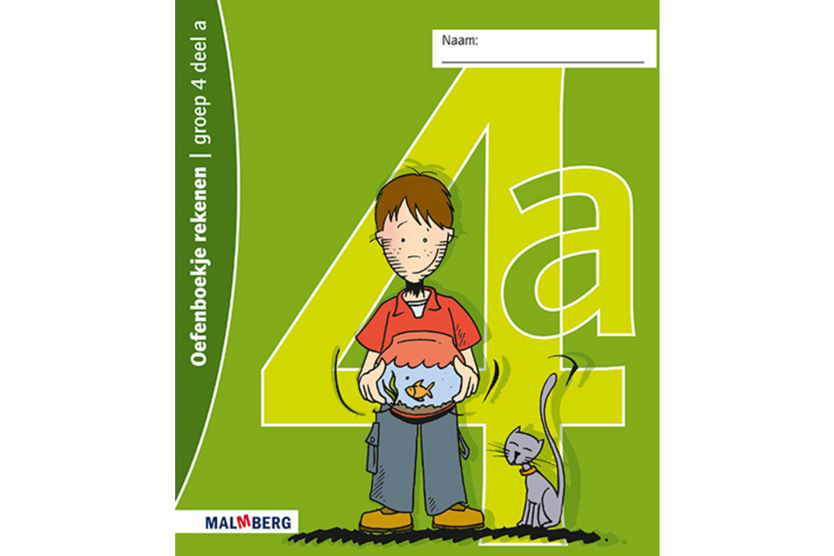 Oefenboekje rekenen A groep 4 (5 stuks)